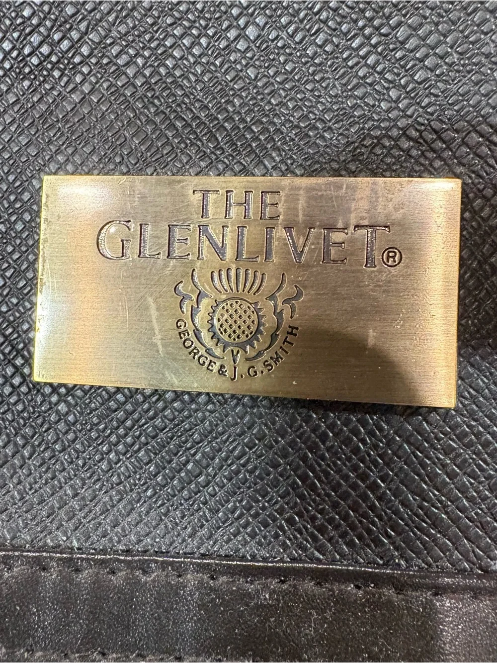 Extremely Rare The Glenlivet Promotional Travel Briefcase NEW 20”x12”
